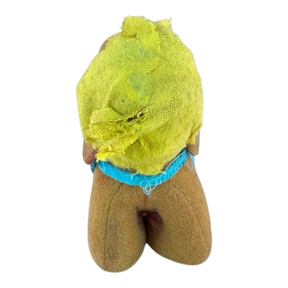 Fun Farm Plush 7" Funnybones Dog Stuffed Toy Relaxed Dog in Bib Overalls - Picture 9 of 12